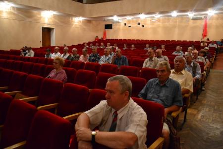 Тульская область. Депутат Госдумы Олег Лебедев принял участие в отчётно-выборной конференции новомосковских коммунистов
