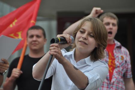 В Великом Новгороде прошла акция «Антикапитализм-2012»
