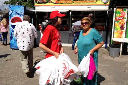 Комсомольский пикет в Брянске
