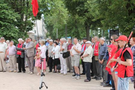 Псков: «Нет вступлению России в ВТО!»