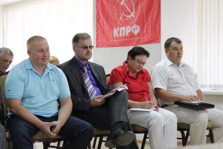 Свердловская область. Депутатский семинар представителей КПРФ