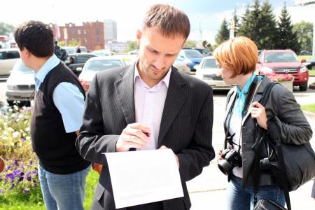  Пикет против повышения цен на ГСМ и произвола монополистов прошел в Новосибирске
