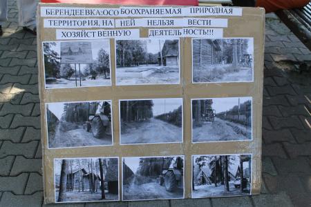 В Костроме коммунисты провели митинг против застройки парка «Берендеевка»