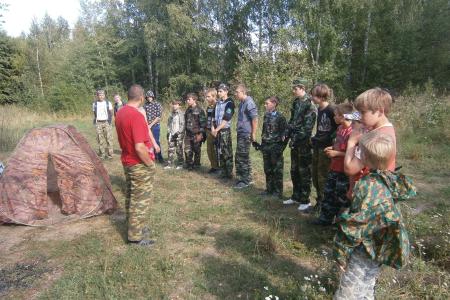 Тульская область. Богородицкие казаки-коммунисты провели «Зарницу» для молодёжи