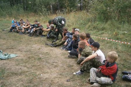 Тульская область. Богородицкие казаки-коммунисты провели «Зарницу» для молодёжи