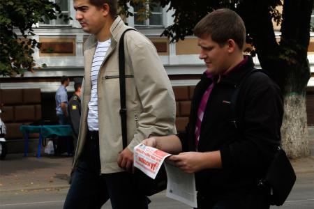 Воронежские коммунисты приняли участие в праздновании Дня города