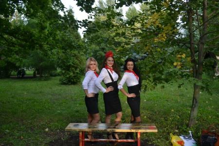 Тульская область. Товарищ, верь, взойдёт она! Новомосковские комсомолки популяризируют творчество А.С. Пушкина