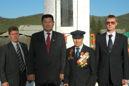 Бурятия. Рабочая поездка В.М. Мархаева в Заиграевский район