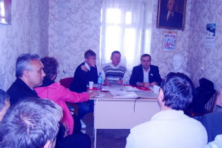Республика Татарстан: Отчётно-выборное собрание коммунистов в Тетюшах