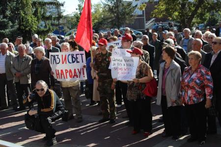 «Власть превратила ЖКХ в средство геноцида». Протестный митинг в Белгороде