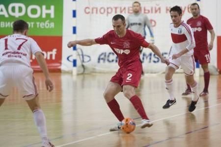 После двух туров мини-футбольный клуб КПРФ возглавляет Чемпионат России!