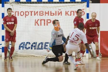 После двух туров мини-футбольный клуб КПРФ возглавляет Чемпионат России!