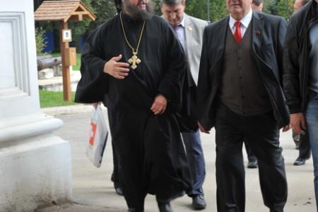 Г.А. Зюганов посетил Воскресенский Новоиерусалимский мужской монастырь