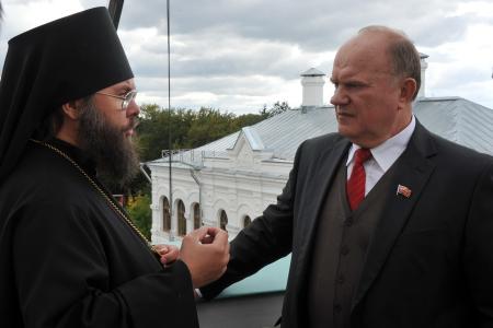 Г.А. Зюганов посетил Воскресенский Новоиерусалимский мужской монастырь