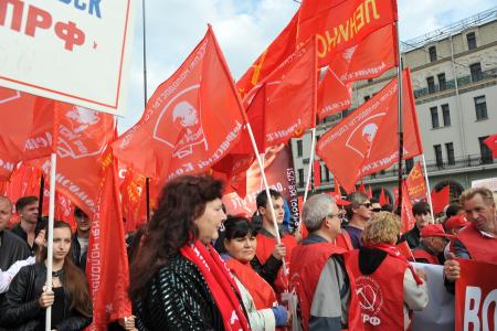 Нет жилищно-коммунальному террору и грабительским реформам! В Москве прошел многотысячный митинг протеста