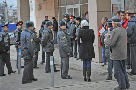 Иваново. Власть и полиция препятствуют коммунистам в проведении агитационной работы