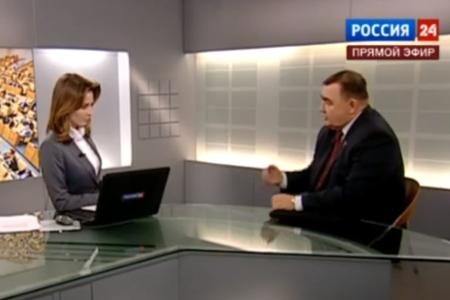 Владимир Никитин: Пора формировать Русский мир за рубежом. Интервью телеканалу "Россия-24"