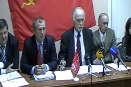 Видео. Пресс-конференция в Рязани. Выборы 14 октября 2012 года