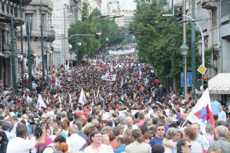 Греция: Классовый ответ Меркель, ЕС и правительству