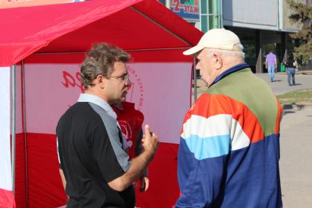 Волгоградская область. Коммунисты г. Волжского продолжают бороться за сохранение архитектурного облика города
