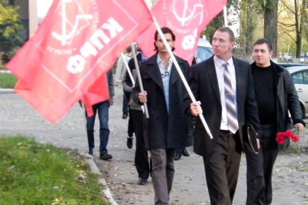 Воронежская область. Комсомольцы провели агитационный пробег по памятным местам