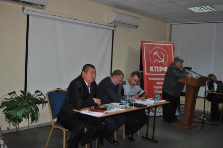 Волгоградская область. В Ворошиловском райкоме проходят первые партийные занятия