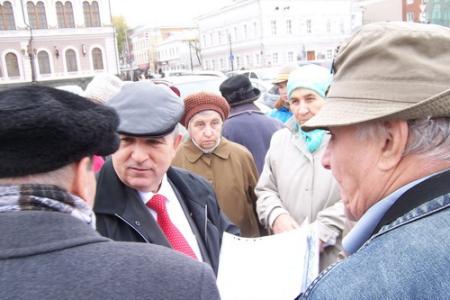 «Нет прощенья палачам!». Пикет КПРФ в Казани