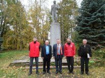 Коммунисты Псковщины приветствовали участников VIII Открытого фольклорного фестиваля имени Ольги Сергеевой