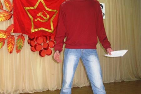 Алтайский край. Бийские комсомольцы отметили свой праздник песнями и чтением стихов Маяковского