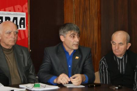 Пресс-конференция коммунистов Северной Осетии: Мы будем до конца отстаивать голоса наших избирателей