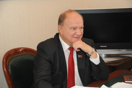 Г.А. Зюганов встретился с молодыми руководителями российской компартии и комсомола