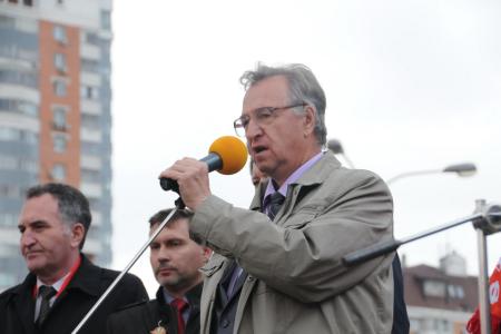 Вечная память павшим защитникам Советской власти! Нет прощения палачам! Акция 4 октября в Москве