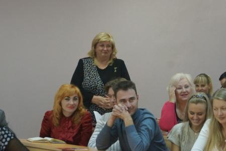 Встреча депутатов - коммунистов Смолина, Афонина, Камнева со студентами и преподавателями Пензенского Педагогического университета.