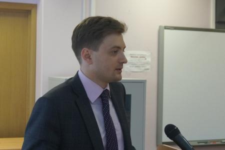 Встреча депутатов - коммунистов Смолина, Афонина, Камнева со студентами и преподавателями Пензенского Педагогического университета.