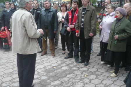 Туляки почтили память павших в борьбе за Советскую власть