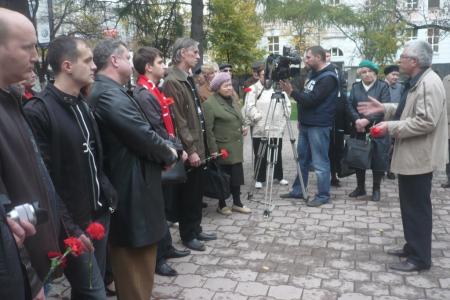 Туляки почтили память павших в борьбе за Советскую власть