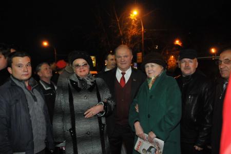 Г.А. Зюганов прибыл с рабочим визитом в Брянск