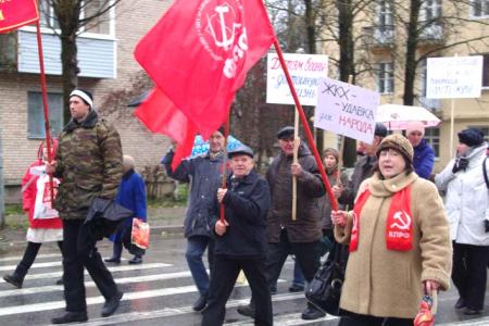 Праздник Великого Октября на Ленинградской земле
