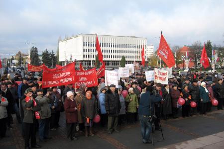 Тамбовская область. Великому Октябрю – слава!