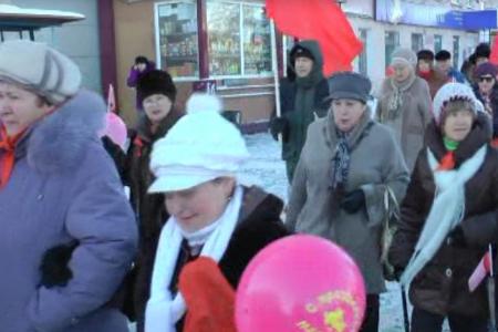 Видео. 7 ноября 2012 года в Магадане