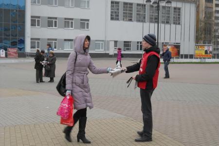 В Рязани прошли "красные" пикеты