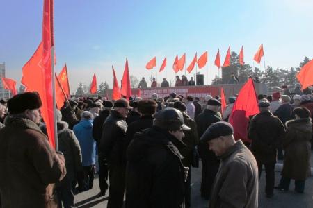 В городах и районах Амурской области отпраздновали 95-ю годовщину Великого Октября