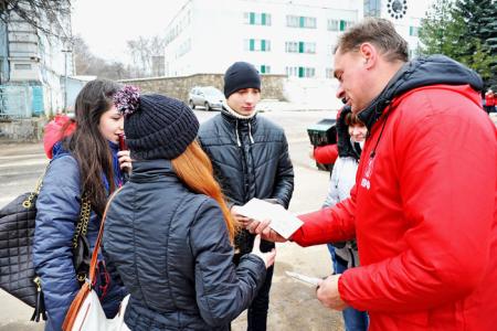 Ивановская область. Красный автопробег в честь Великой Октябрьской социалистической революции