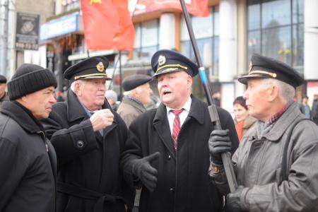 Ленин - Октябрь - Компартия - Победа! Репортаж о митинге 7 ноября в Москве