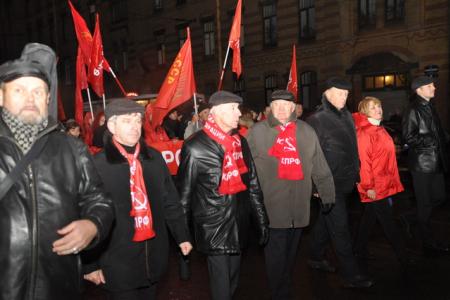 Город Ленина отметил 95-ю годовщину Великого Октября