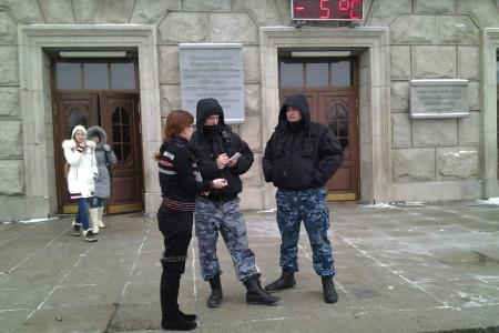 Екатеринбург. Пикеты в Международный день студента