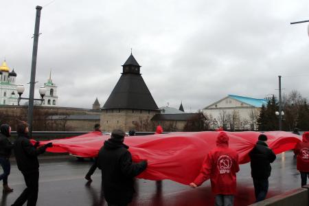 7 ноября в Пскове