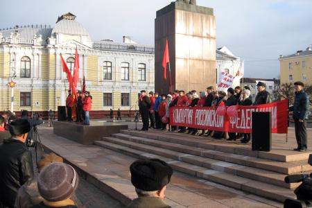 Тамбовская область. Великому Октябрю – слава!