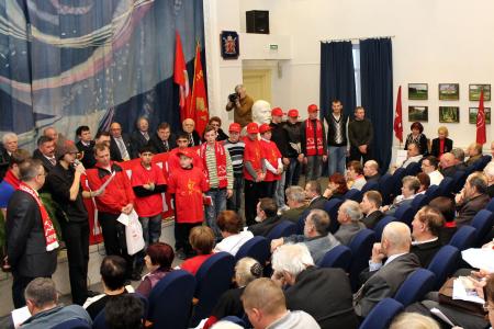 В Пушкинских Горах прошла XXXVII отчетно-выборная конференция Псковского областного отделения КПРФ