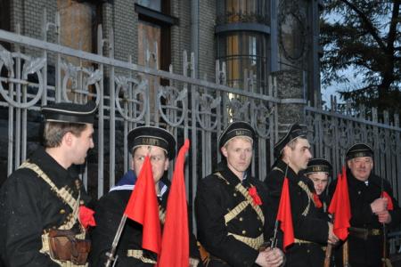Город Ленина отметил 95-ю годовщину Великого Октября